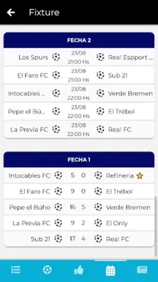 La Champions Li Torneos android App screenshot 1